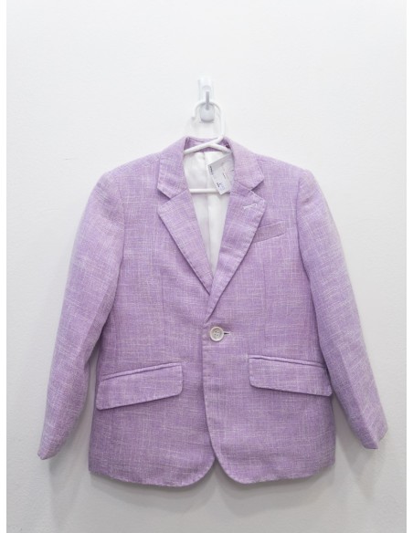 saco morado lino