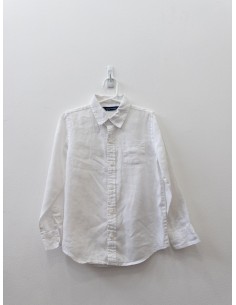 camisa lino blanca
