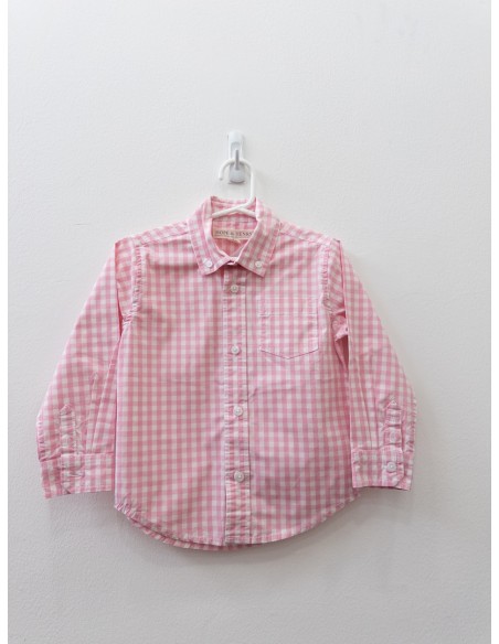 camisa cuadros rosados