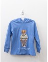 camiseta manga larga celeste con oso