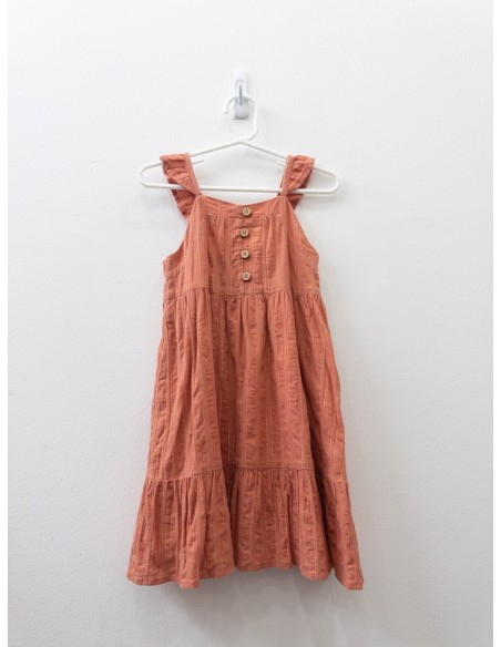 vestido naranja