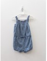 romper celeste con anclas blancas