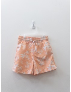 pantalon de bano salmon con piñas