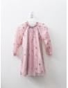 vestido rosado de tul con estrellas