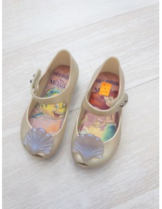 zapatos grises sirenita