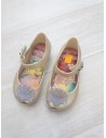 zapatos grises sirenita