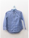 camisa cuadros azules y blancos