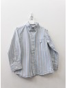 camisa rayas cafes y celestes