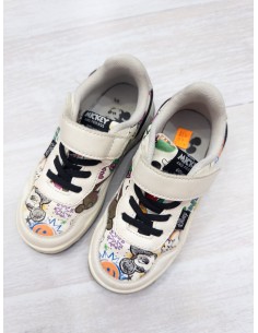 sneakers mickey blancos
