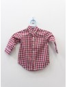 camisa cuadros balncos y rojos