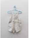 enterizo rayas beige