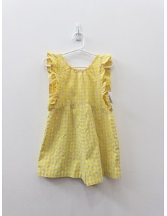 romper cuadros amarillo neon