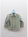 camisa cuadros amarillos y azules