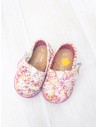 toms fucsias con sapicado de pintura