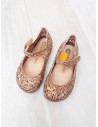 sandalias ballerina rosado
