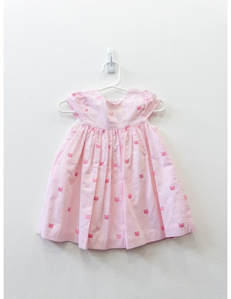 vestido gatitos rosados