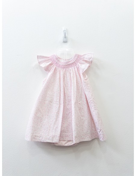 vestido flores rosadas