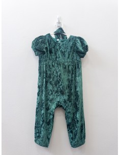 enterizo verde velvet