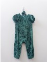 enterizo verde velvet