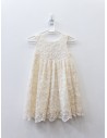 vestido blanco con encaje