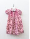 vestido flores fucsias