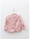 top rosado con estrellas grises