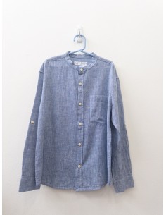 camisa celeste