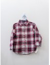 camisa cuadros verdes y rojos
