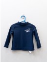 camiseta de agua azul con ballena