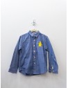 camisa jean con pinguino amarillo