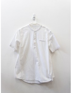 camisa lino blanca