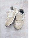 sneakers beige de gamuza