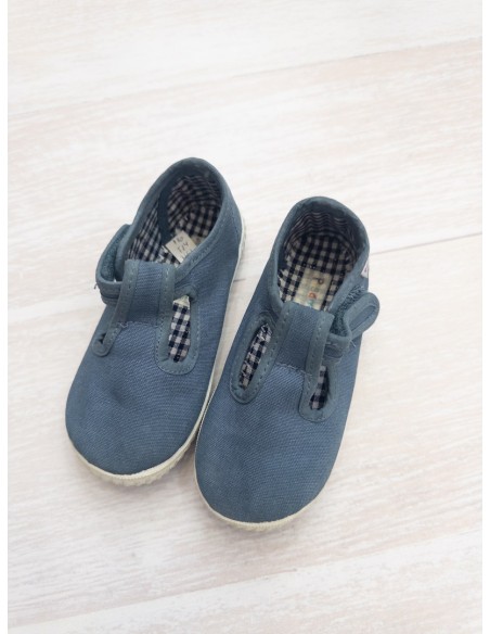 zapatos azules