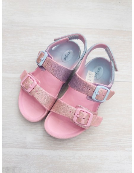 zapatillas de brillos