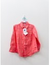 camisa lino con flamingos, nueva