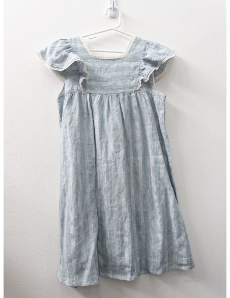 vestido celeste