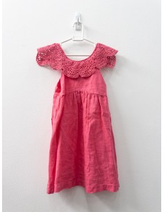 vestido fucsia