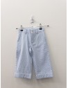 set pantalon y saco rayas celestes y blancas