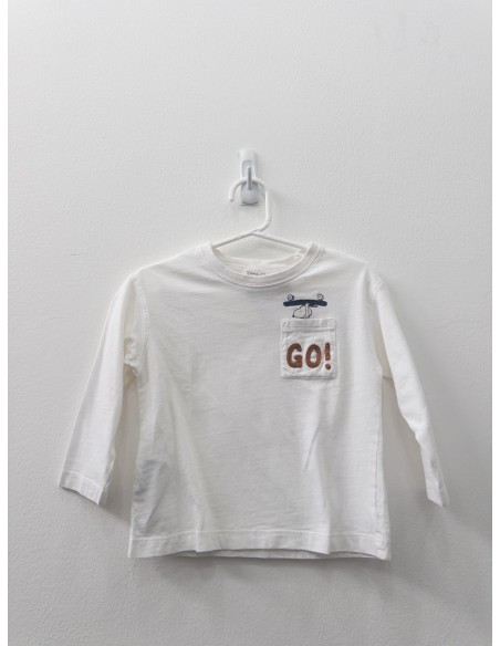 camiseta blanca de snoopy