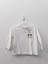 camiseta blanca de snoopy