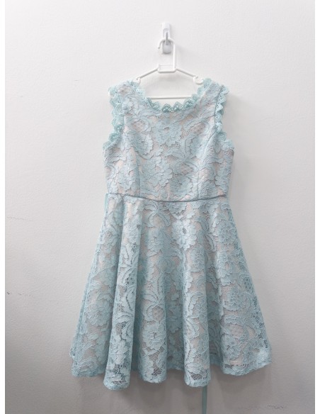 vestido turquesa