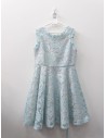 vestido turquesa