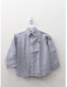 camisa rayas azules y blancas