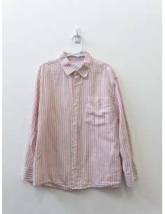 camisa rayas rosadas