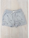 pantalon de bano rayas celestes y anclas