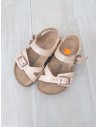 sandalias rosadas