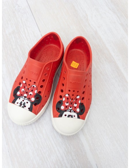 zapatillas rojas minnie mouse