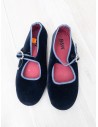 ballerinas gamuza azul oscuro