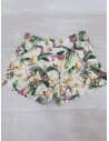 short blanco con monos