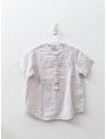 camisa rayas grises y blancas